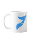 Somalia flag map mugs