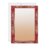 Sombre Gold n Silver Plate n Decorative Border invitations