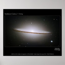 Sombrero Galaxy, largest Hubble mosaics ever assem