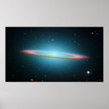 Sombrero Galaxy Print