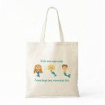 “Some Boys are Mermaids Too” bags