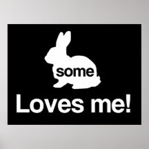Some Bunny Loves Me Poster