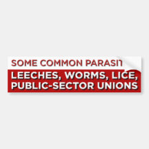 Some Common Parasites Bumper Sticker