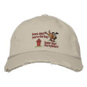 Some Days Dog embroidered hats