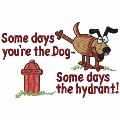 Some Days Dog Embroidered Polo Shirt by Diva_Pets