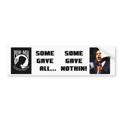 Some Gave All...Some Gave Nothin! Bumper Sticker by xuberalles