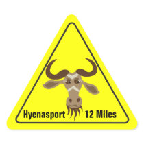 Some Gnu Stuff_road sign_Hyenasport 12 miles