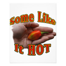Some Like It Hot Hand One Habanero Pepper Invite