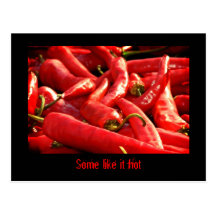 Some like it hot post cards