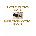 SOME MEN WEAR SUITS, MINE WEARS C... t-shirts