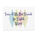 Some of My Best Friends Are English Majors postcards