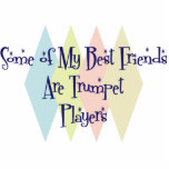 Some of My Best Friends Are Trumpet Players photo sculptures