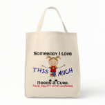 Somebody I Love - Autism (Girl) Canvas Bag