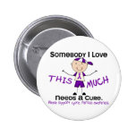 Somebody I Love - Cystic Fibrosis (Boy) Pin