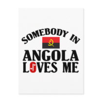 Somebody In Angola Postcards