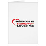 Somebody in Bellingham loves me t shirt Cards