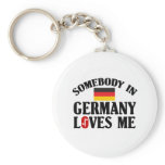 Somebody In Germany keychains