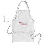 Somebody in Hoover loves me t shirt aprons