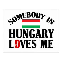 Somebody In Hungary Post Card