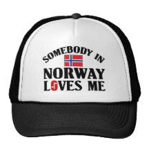 Somebody In Norway Trucker Hat