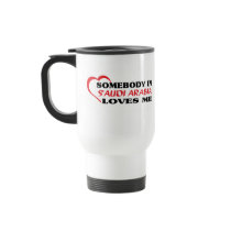 Somebody in Saudi Arabia Loves Me Mugs