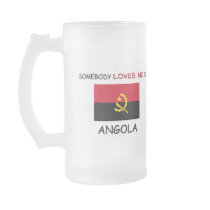 Somebody Loves Me In ANGOLA Mugs