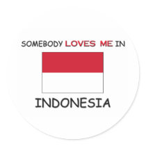 Somebody Loves Me In INDONESIA stickers