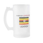 Somebody Loves Me In UGANDA Mugs