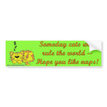 Someday Cats Bumper Stickers