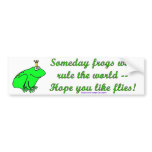 Someday Frogs bumper stickers