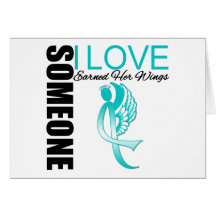 Someone I Love Earned Her Wings Card