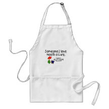 Someone I Love (Puzzle Pieces) Apron