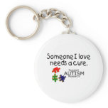 Someone I Love (Puzzle Pieces) Keychain