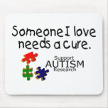 Someone I Love (Puzzle Pieces) Mouse Mat