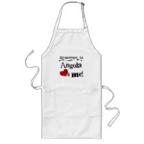 Someone In Angola Loves Me Aprons