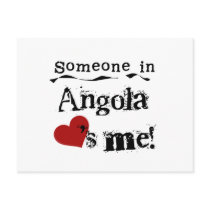 Someone In Angola Loves Me Post Card