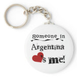 Someone In Argentina Loves Me Key Chains