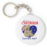 Someone in Australia Loves Me  Koala keychains