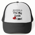Someone in Big Apple Hat