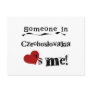 Someone In Czechoslovakia Loves Me Post Card