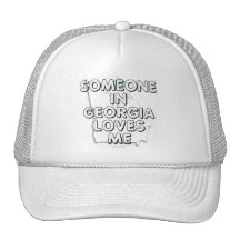 Someone in Georgia loves me Mesh Hats