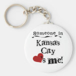 Someone in Kansas City Keychains