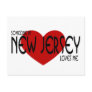 Someone in New Jersey Loves Me Postcard