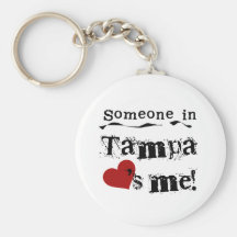 Someone in Tampa Key Chain