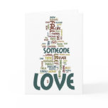 Someone to Love Word Cloud cards