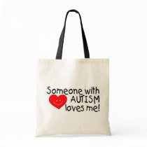 Someone With Autism Loves Me Bags