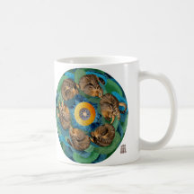 Somersaulting Universe (Cosmic Cats) Mug