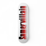 Somervillain Red Skateboard