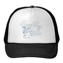 Something Blue Butterfly Fairy - Vintage Cyanotype Hats