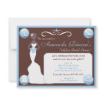 Something Chocolate, Something Blue invitations
